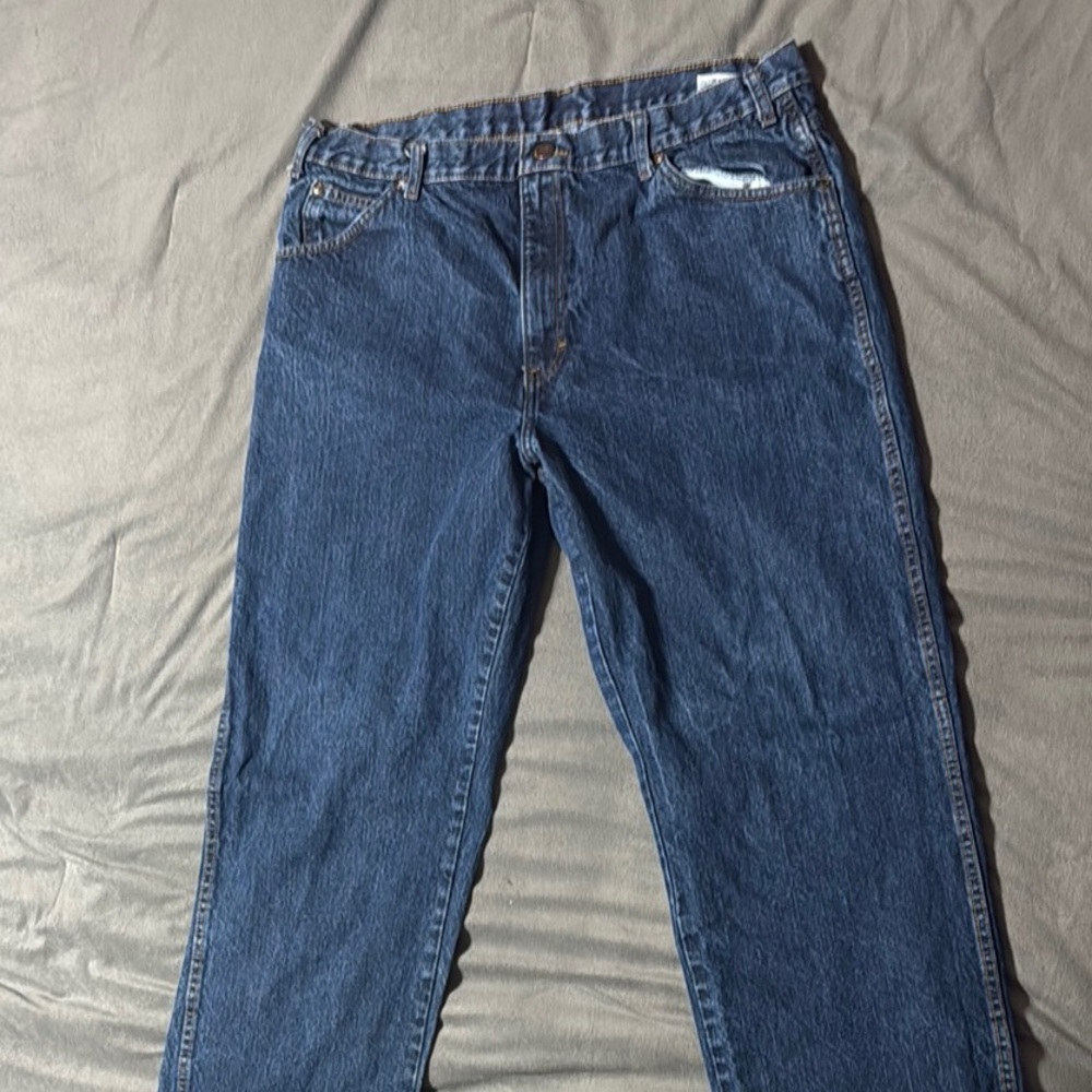 Vintage 90’s Dickies Men's Straight Blue Jeans